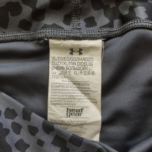 Under Armour Women's XL Grey Compression Pants Active Wear - Picture 4 of 4